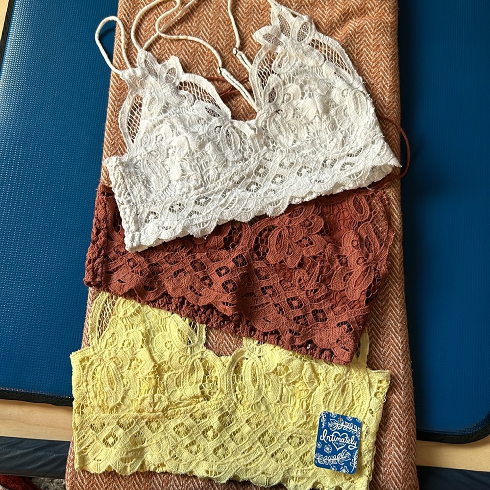 Free People Adelle Bralette bundle size Small